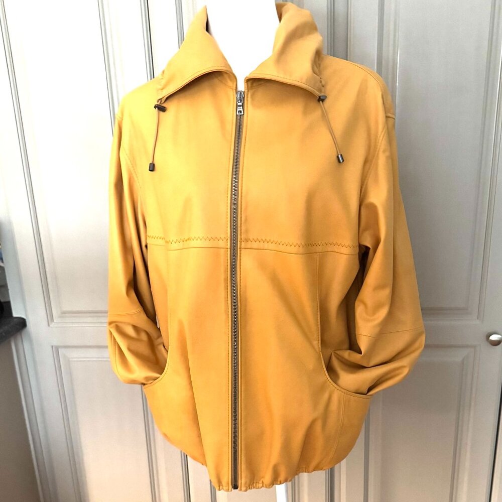 Werner Christ Leather Zipper Jacket